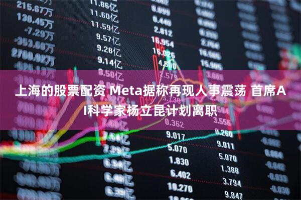 上海的股票配资 Meta据称再现人事震荡 首席AI科学家杨立昆计划离职